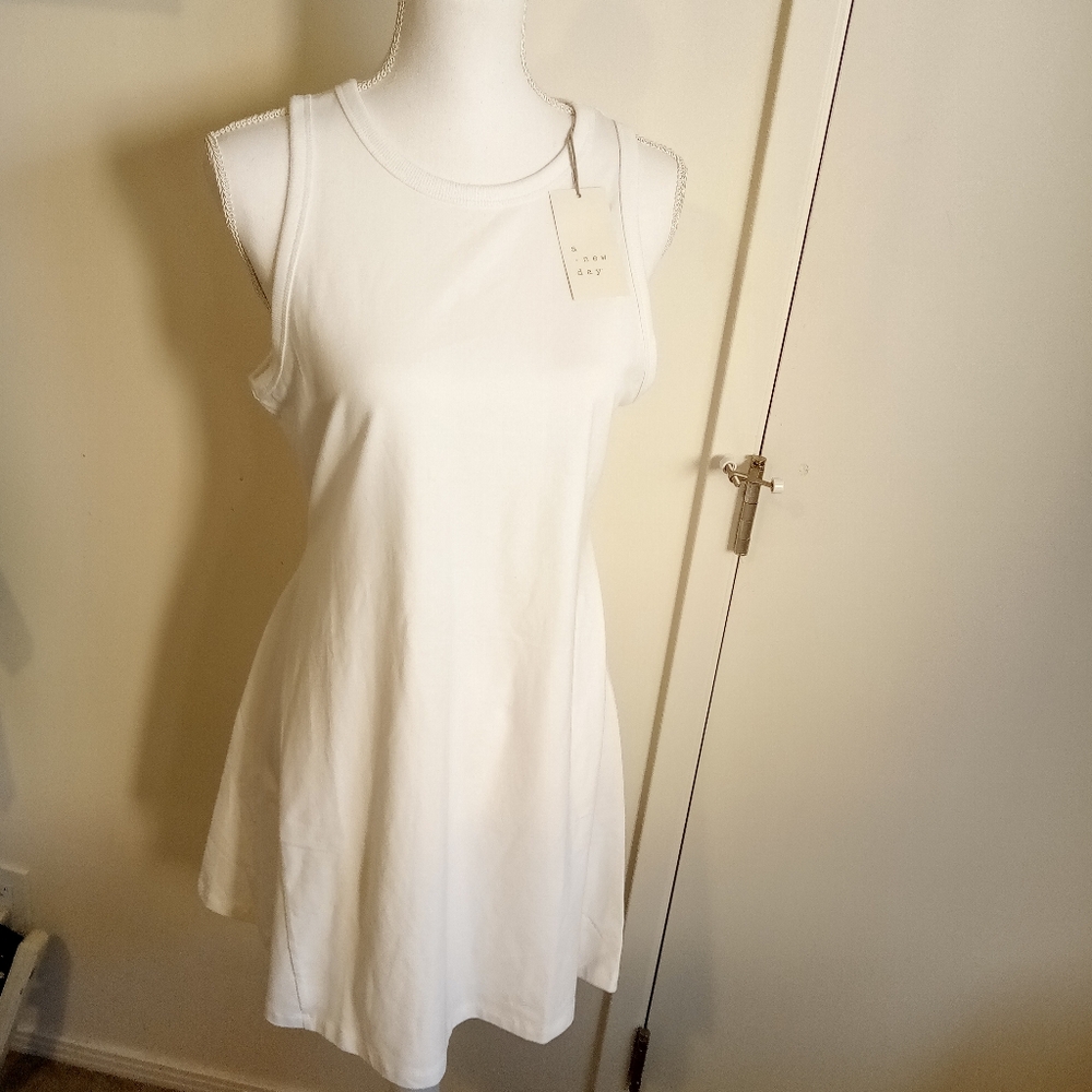 🌞 Summer Dress White Medium. From A.new day